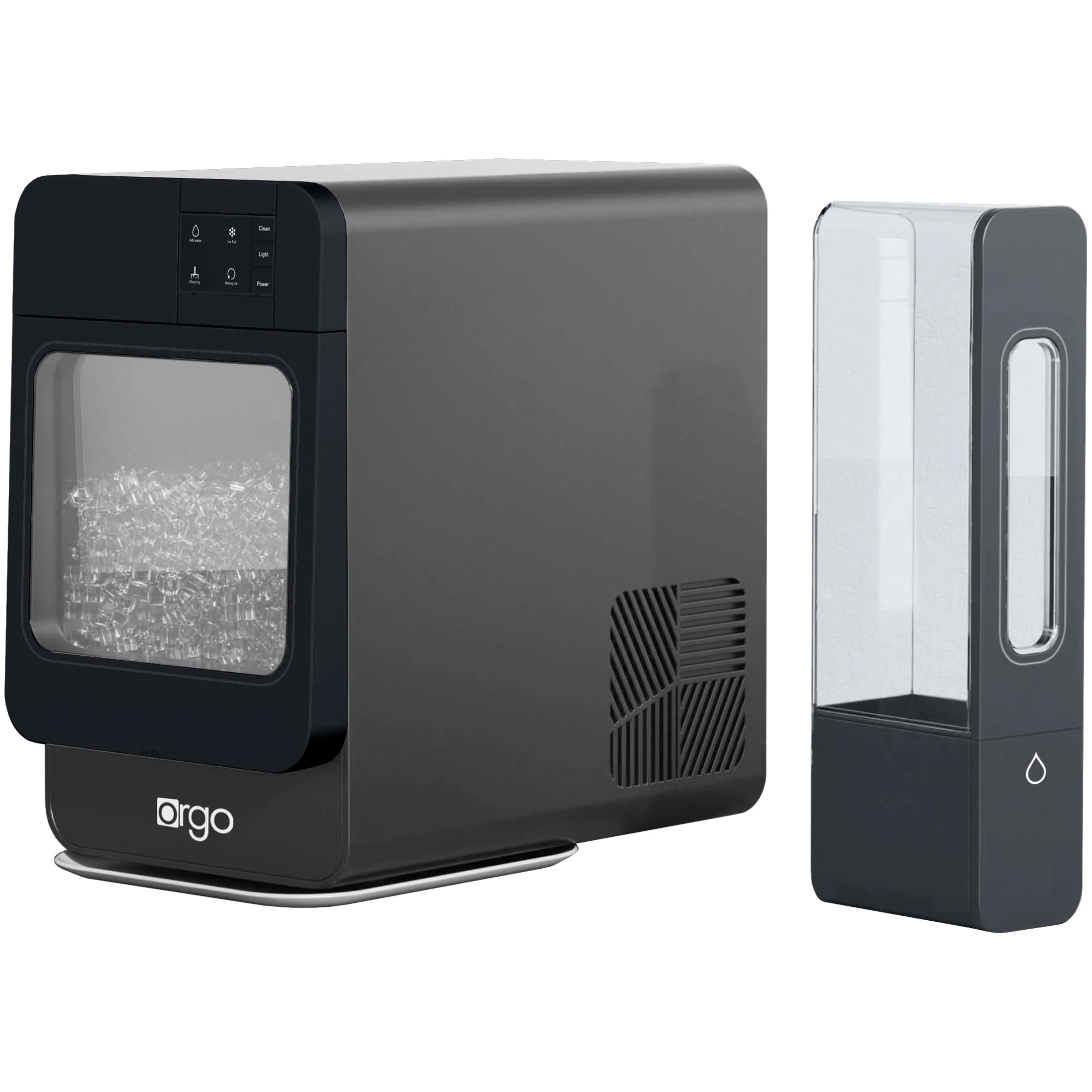 Orgo Products The Sonic Countertop Ice Maker, Nugget Ice Type, Blue