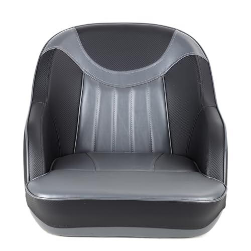 Premium Pontoon Captains Bucket Boat Seat,White