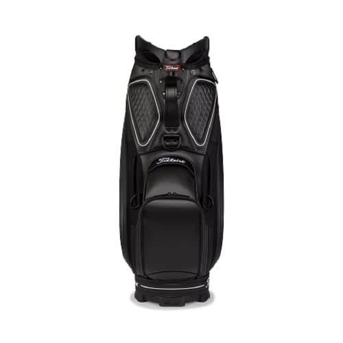 Titleist Golf Jet Black Collection Tour Cart Bag