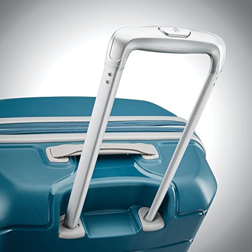 Samsonite Freeform 21-Inch Hardside Carry-On Luggage - Hardshell Carry-On Suitcase - TSA, Airline-Approved - Expandable Hard Shell, Smooth Rolling Spinner Wheels for Lightweight Travel - Navy