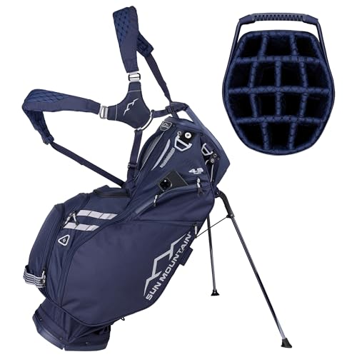 Sun Mountain 2025 4.5LS 14-Way VLO Bag - Prime Organization with Our 14 Way Golf Stand Bag - Lightweight Golf Club Bag with Full-Length Pockets and Adjustable Straps for Enhanced Carry