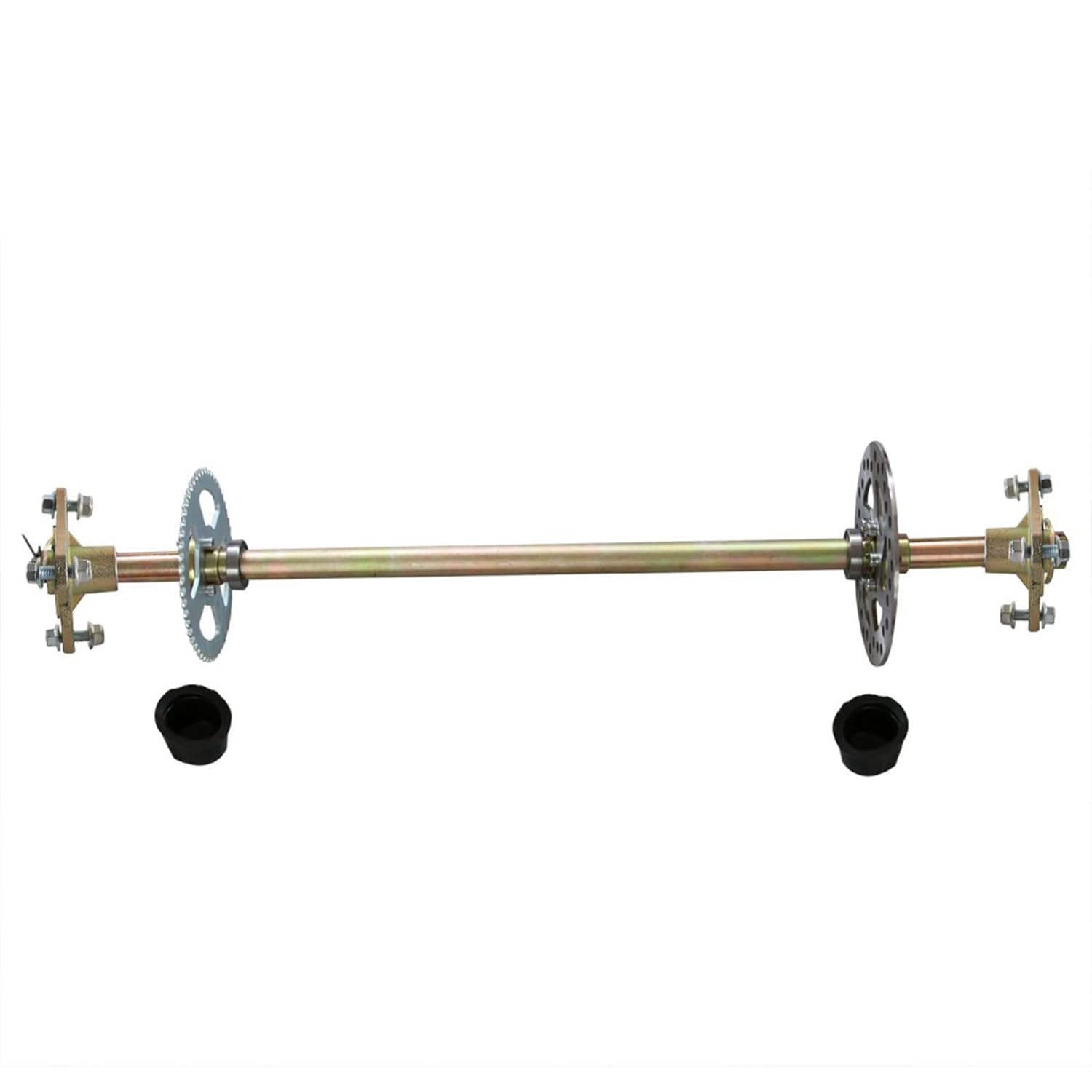 Futchoy Go Kart Rear Axle Assembly Kit Complete Wheel Hub 29" 740mm Go Kart Rear Axle Kit Wheel Hub Set for Quad ATV Go Kart and Many 50cc 70cc 90cc ATV Quads Go Karts