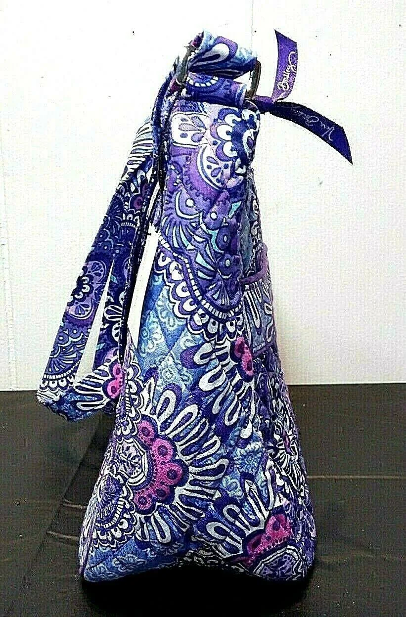 Vera Bradley Carryall Crossbody in Lilac Tapestry