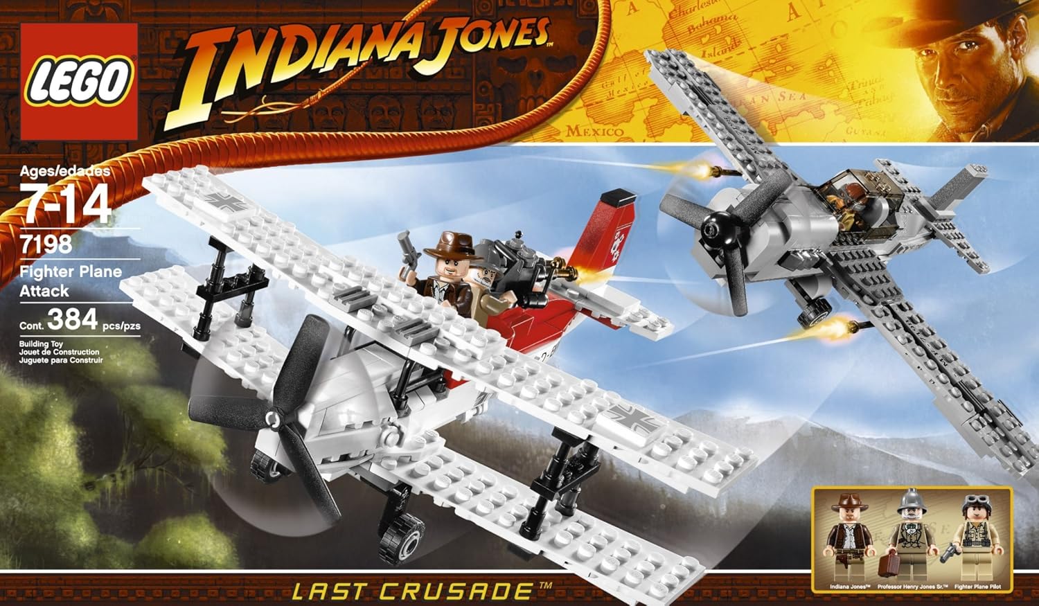 LEGO Indiana Jones Fighter Plane Attack (7198)