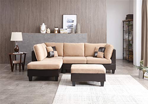 Edward Sectional, Tan