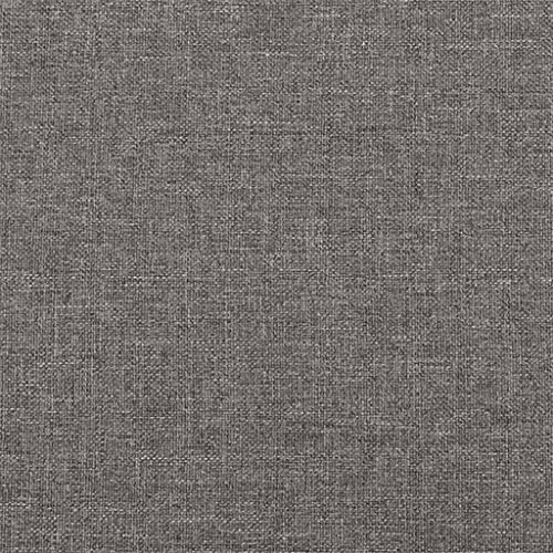 2-Seater Sofa, Ottoman Modern Sofa Minimalist Sofa Traditional Sofa Suitable for Vacation Rental Dorm Room Bedroom Lounge with Pillows&Cushions Dark Gray 47.2" Fabric