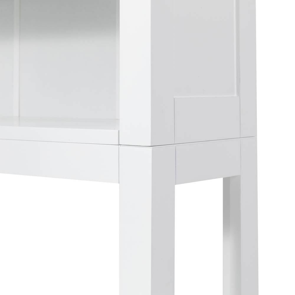 Glitzhome Bathroom Cabinet Spacesaver, White