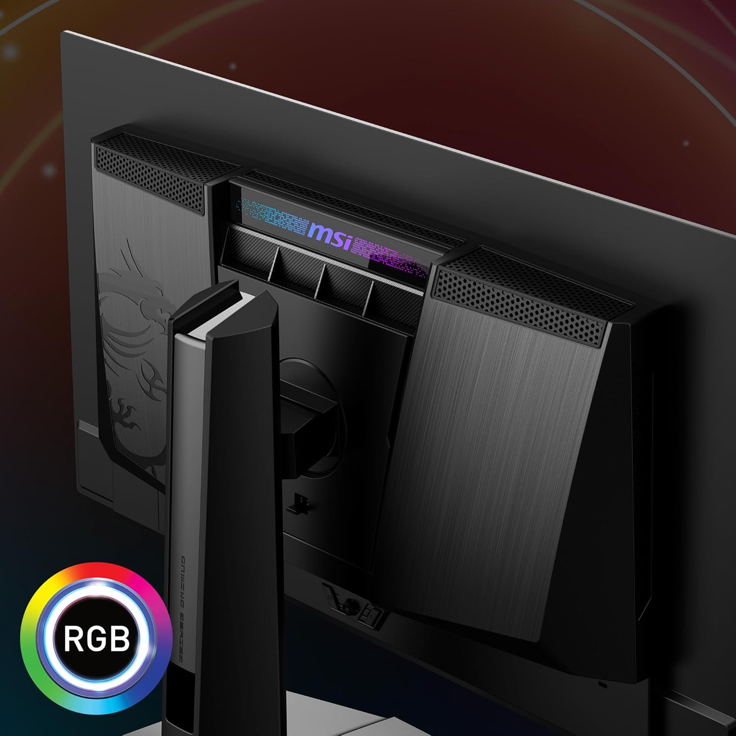 MSI MPG 271QRX QD-OLED, 27 OLED Gaming Monitor, 2560 x 1440 (QHD), OLED 0.03ms Response time, 360Hz, True Black HDR 400, HDMI, DP Port, USB Type C, Tilt, Height