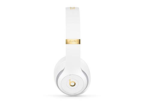 Beats by Dr. Dre Studio 3 Wireless Over-Ear Headphones with Built-in Mic - White (Renewed)