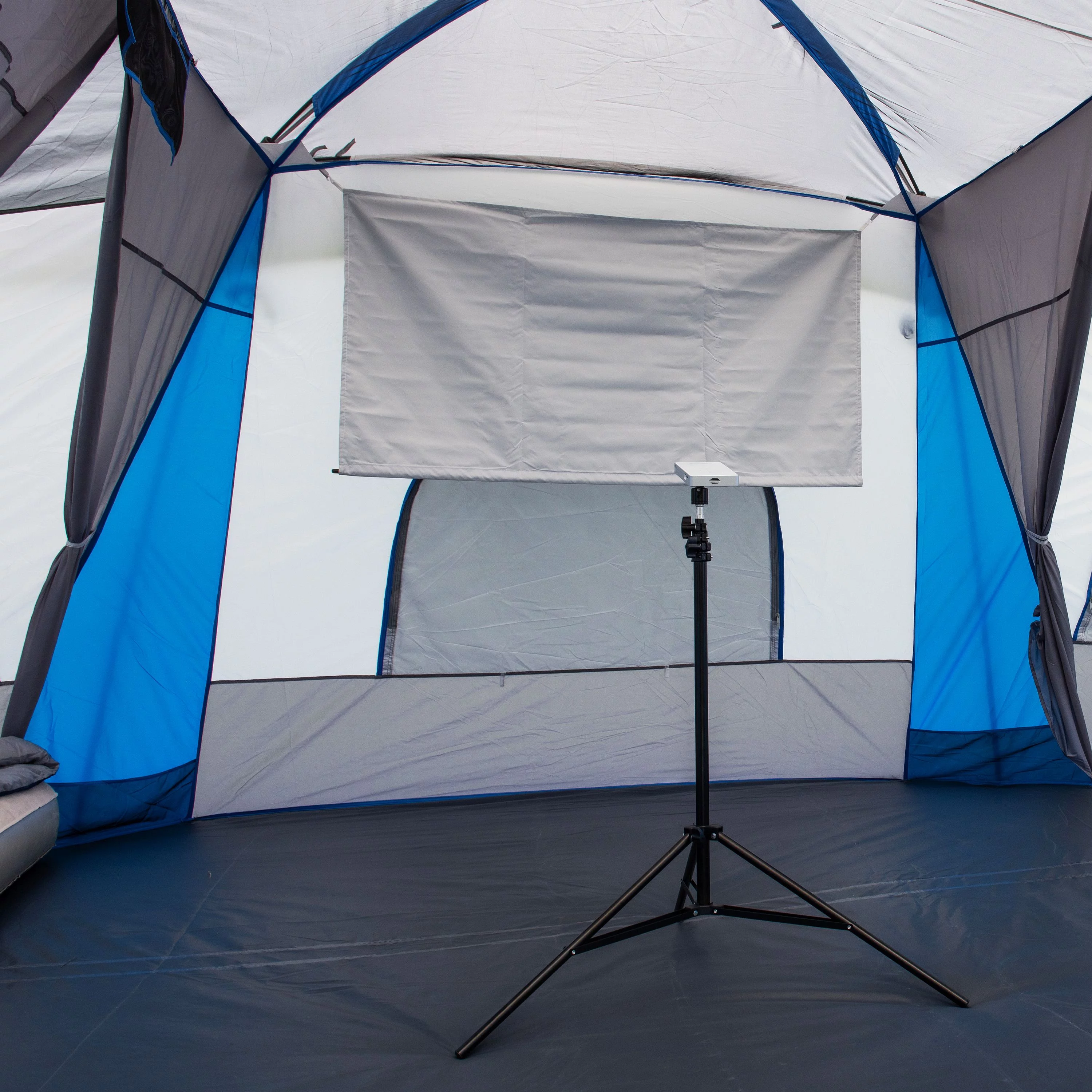 Ozark Trail 16-Person 3-Room Family Cabin Tent, with 3 Entrances