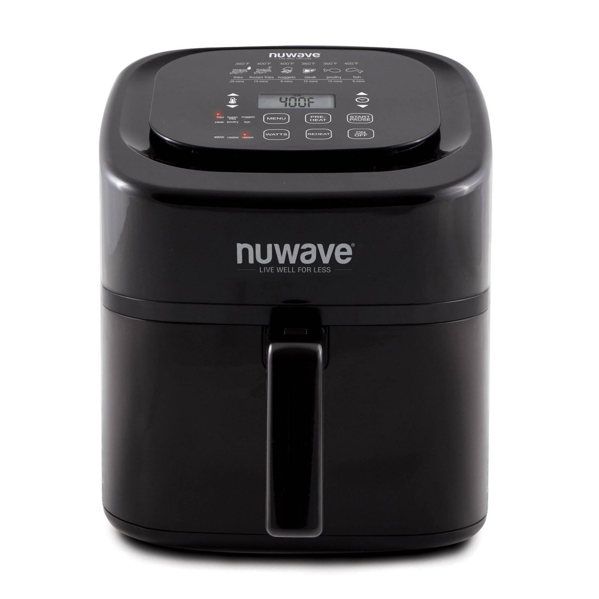 NuWave 37001 Digital Air Fryer - 6 qt - Black