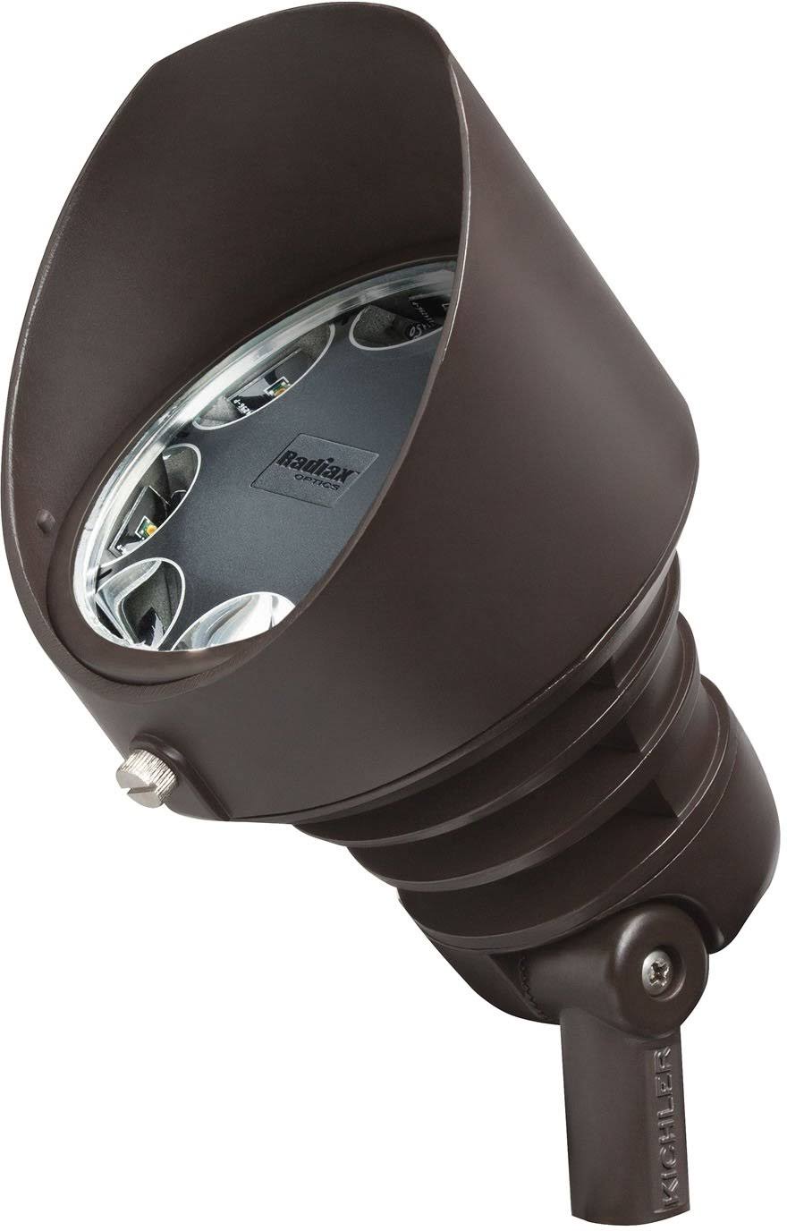 Kichler 3000K Landscape LED 19.5W Accent Light 60-Degree - Brass - 16207BBR30