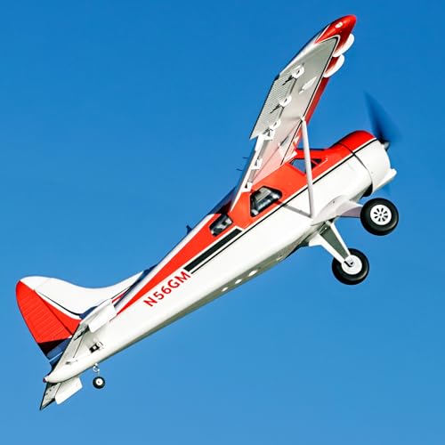 Fms Rc Plane 6 Channel Remote Control Airplane Beaver V2 2000mm (78") Wingspan with Flaps LED Water Plane Seaplane Without Float Rc Planes for Adults PNP (No Radio, Battery, Charger)