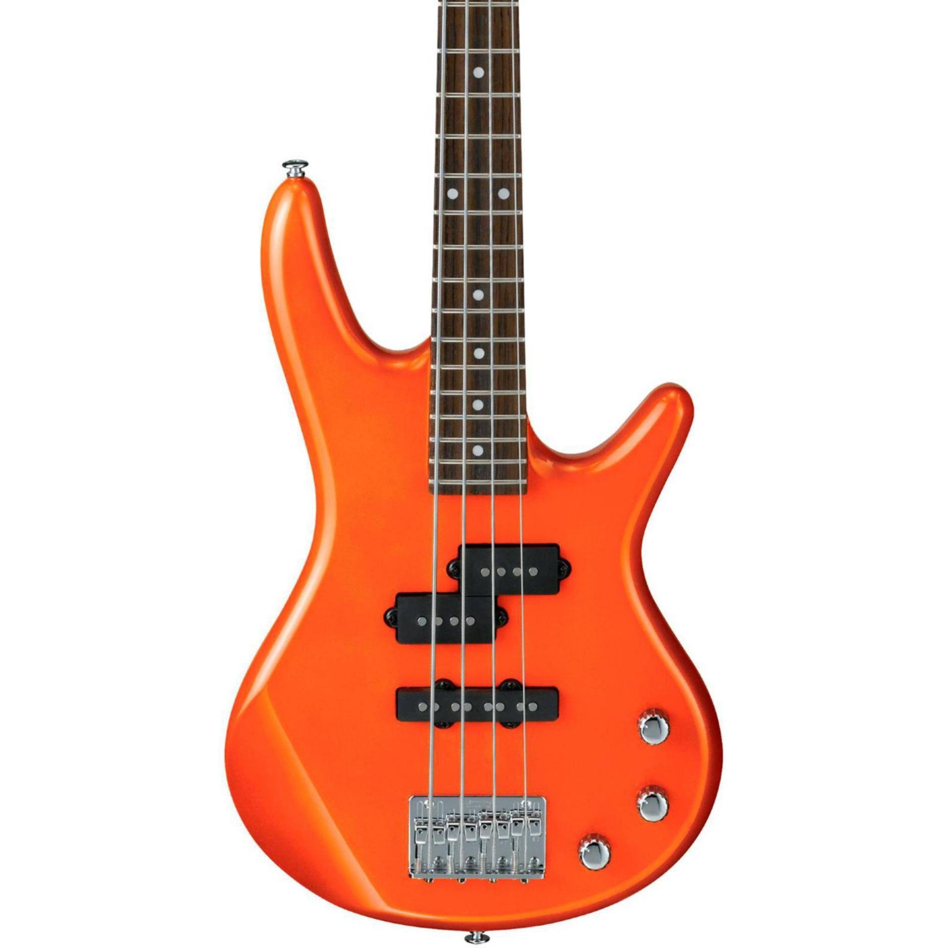 Ibanez GSRM20 Mikro Short-Scale Bass Guitar, Roadster Orange Metallic