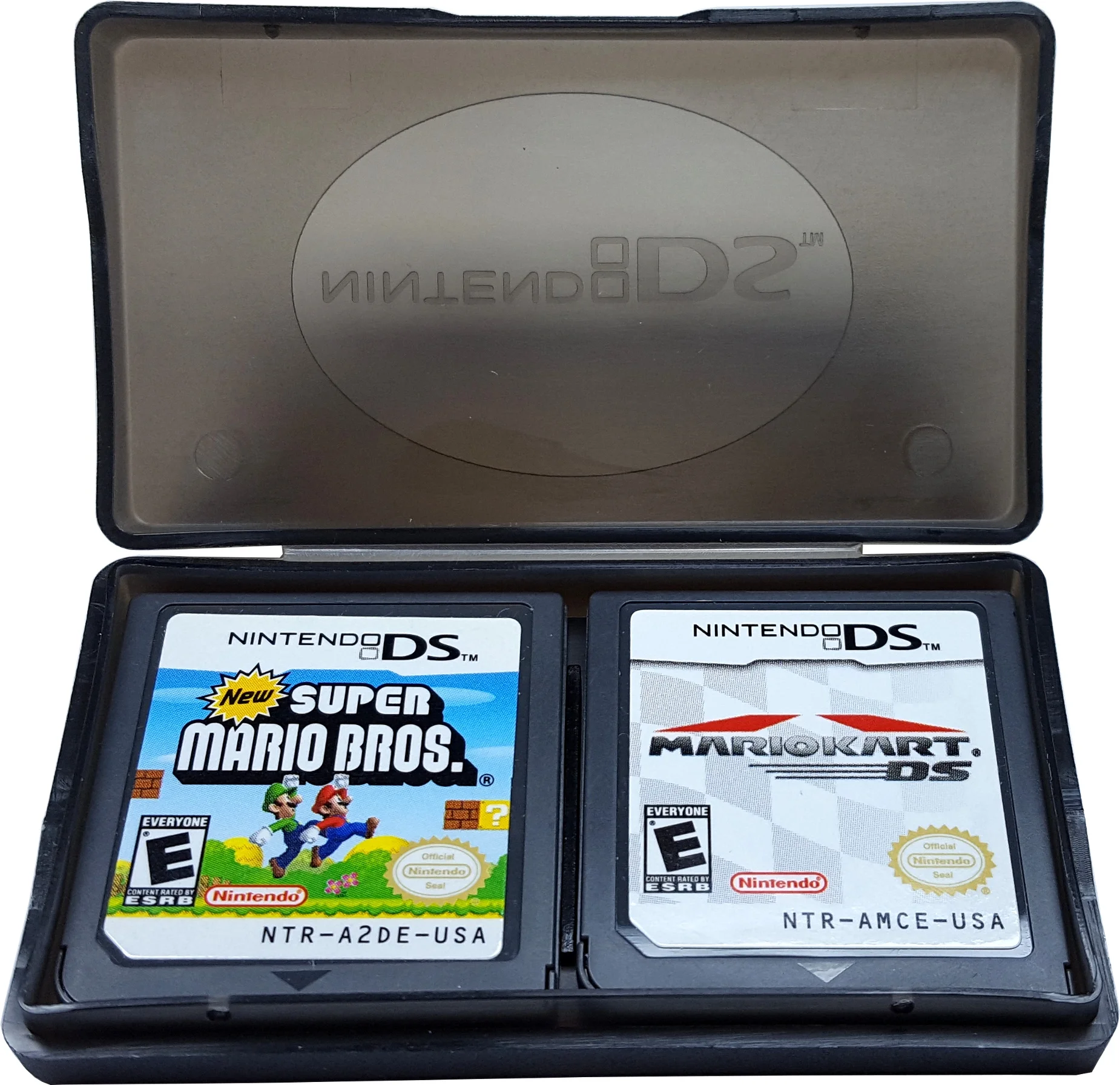 Restored Nintendo DS Lite Metallic Rose with Super Mario Bros and Mario Kart Games (Refurbished)