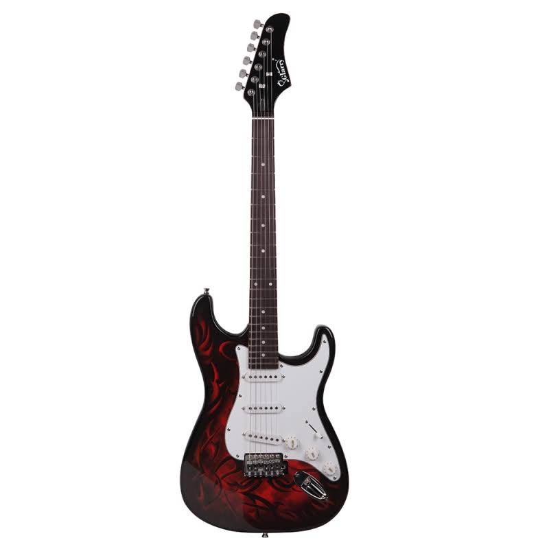Glarry Gst-e Rosewood Fingerboard Electric Guitar Red