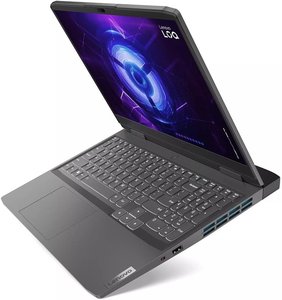 Lenovo LOQ 15.6" Full HD 144Hz Gaming Laptop Intel Core i5-12450H 8GB RAM 512GB SSD NVIDIA GeForce RTX 3050 6GB Storm Gray