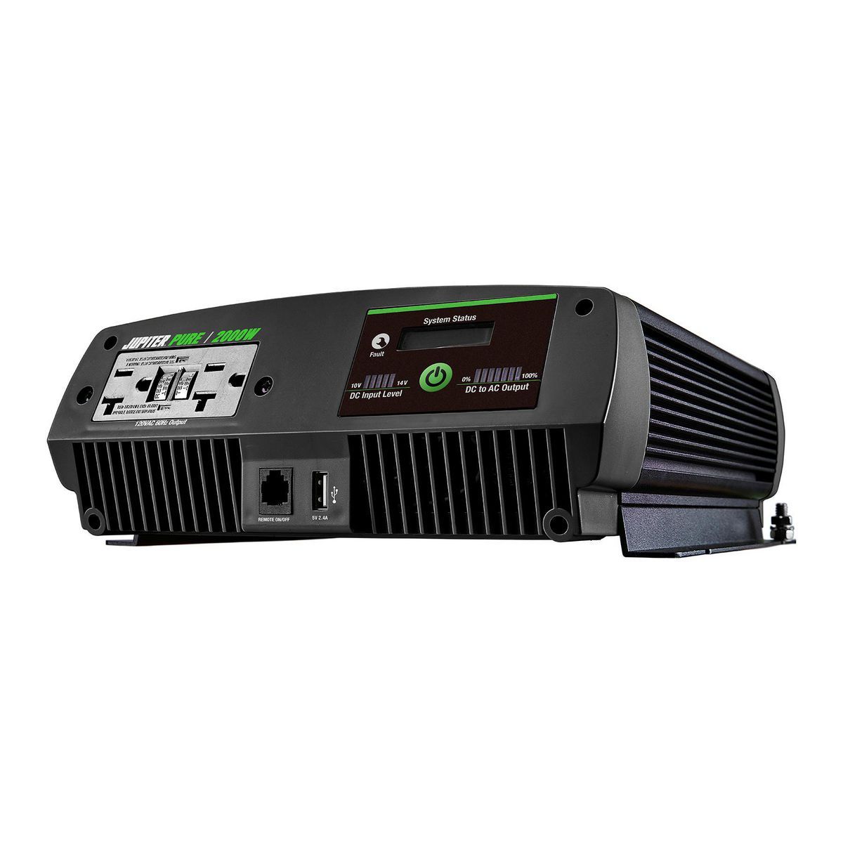 JUPITER PURE 2000 Watt Continuous/4000 Watt Peak Pure Sine Wave Power Inverter