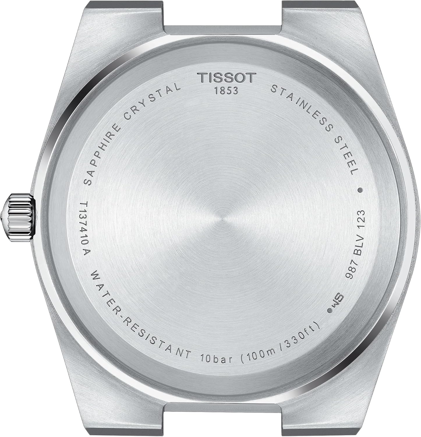 Tissot mens PRX 316L stainless steel case Dress Watch Grey T1374101105100