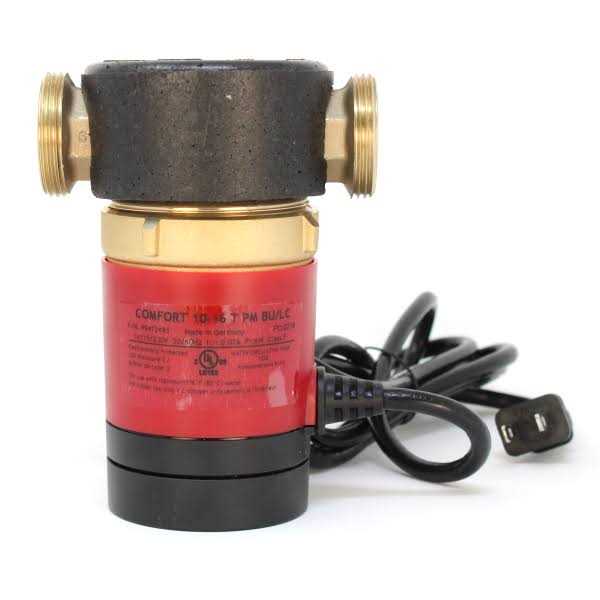 Grundfos 99412493 Comfort Up 10-16 T PM BU/LC Hot Water Recirculating Temperature Pump 1-1/4 Union