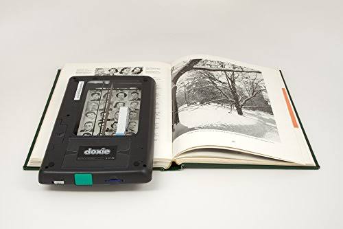 Doxie Flip - Cordless Flatbed Photo u0026 Notebook Scanner w/Removable Lid