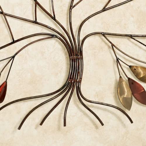 Touch of Class Gentle Breeze Tree Metal Wall Art - Multi Metallic - Large Branches Decor - Tree of Life Sculpture for Bedroom, Living Room, Kitchen