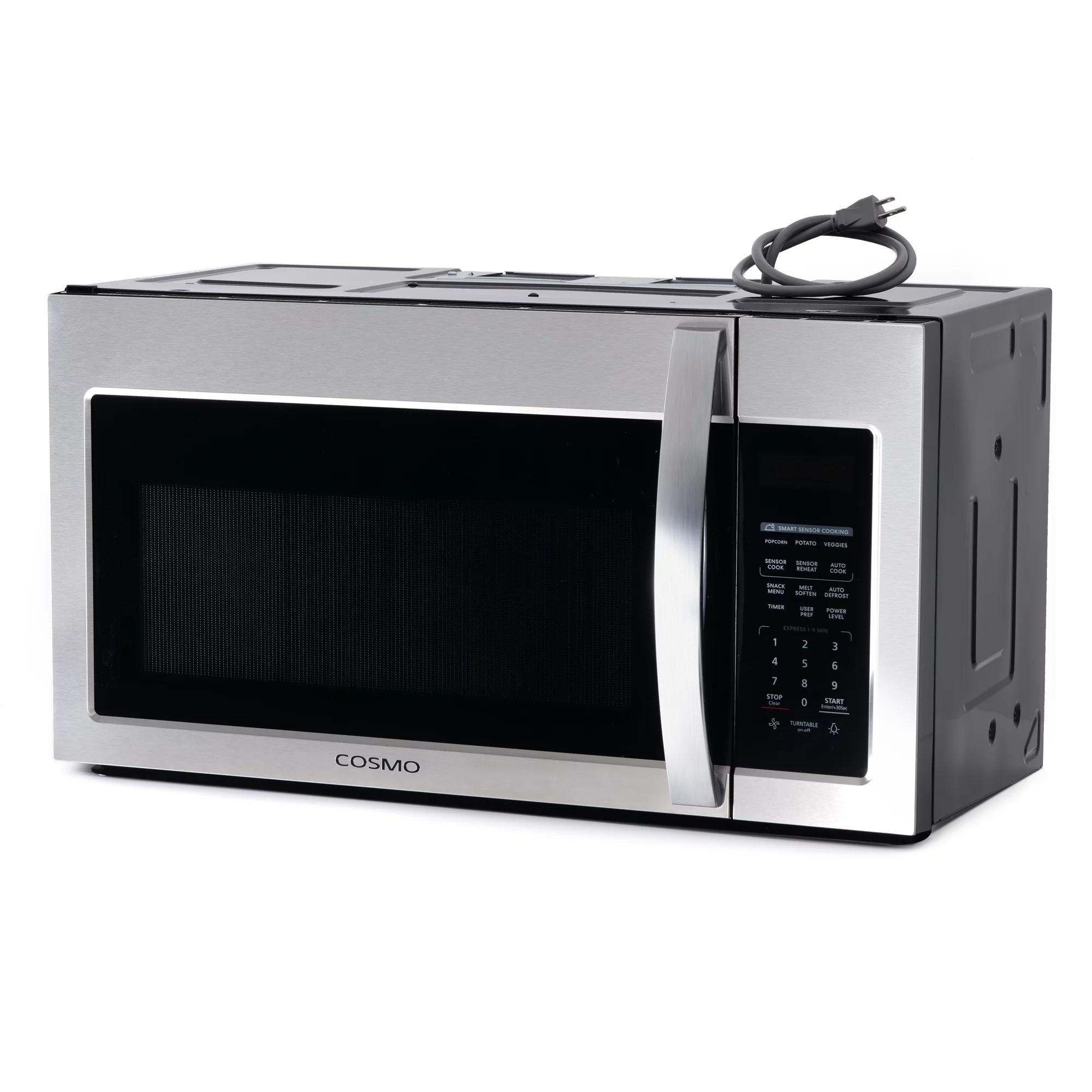 Cosmo 2 Piece Kitchen Appliance Package with 30" Over The Range Microwave & 30" Freestanding Electric Kitchen Stove Kitchen Appliance Bundles