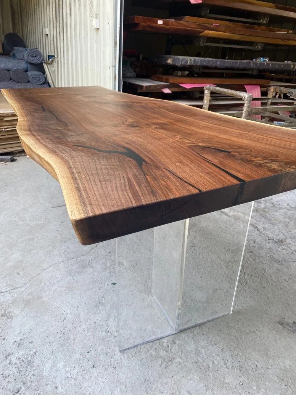 sell well Wood Slab  Live Edge Wood Slab  Wood Slab Table  Slab Wood Table  Live Edge Kitchen Table  Black Walnut Slab