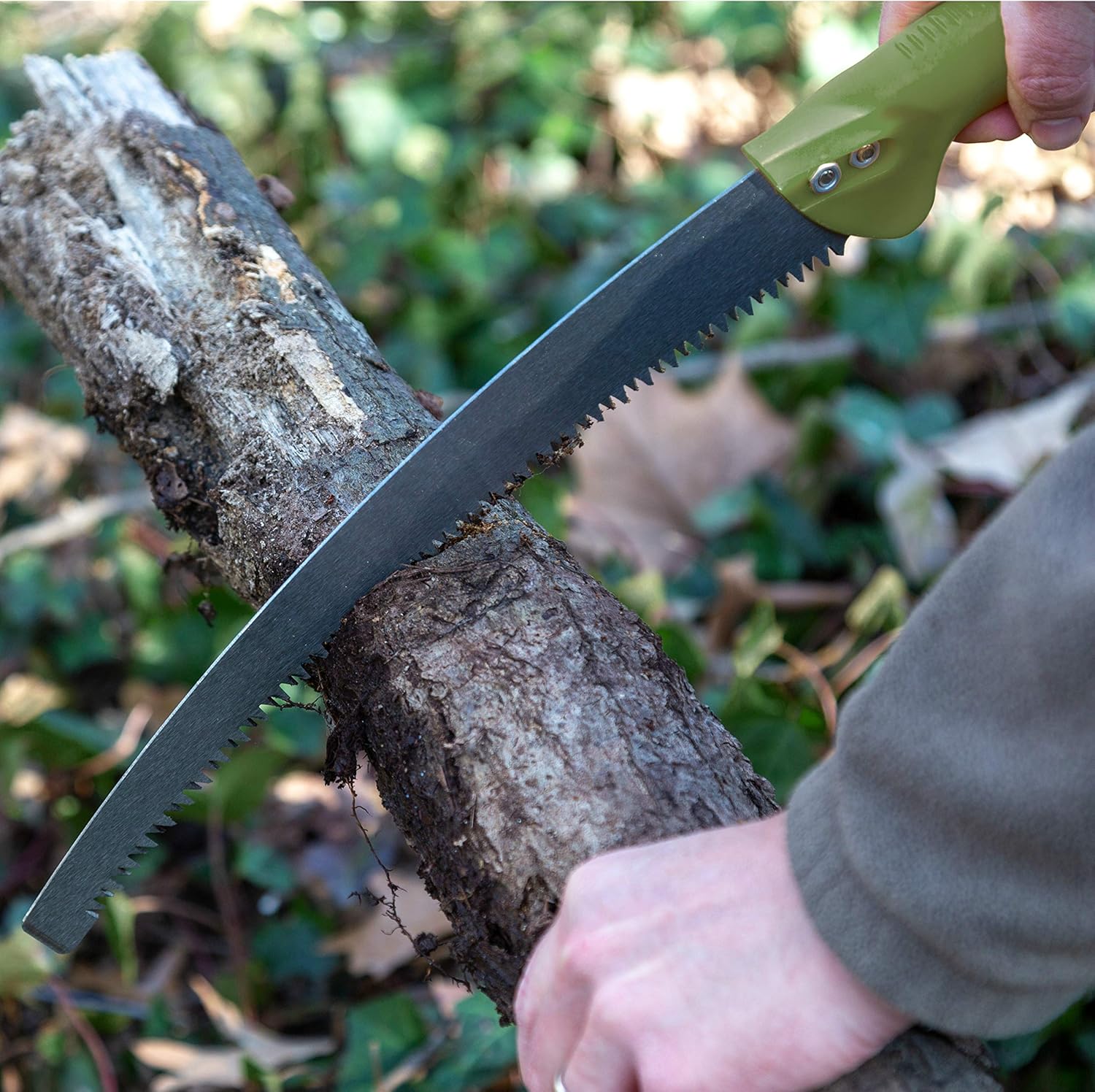 DocaPole 5-12 Foot Telescoping Extension Pole + GoSaw Attachment Pruning Pole Saw; Extendable Limb Saw and Trimmer For Tree Pruning on Branches Less than 2 Diameter; Includes Feather Duster Pack of 2
