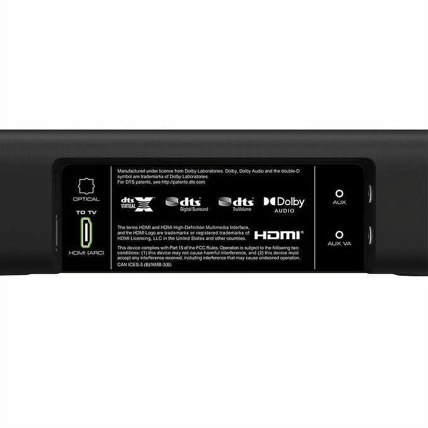 Vizio 36" 5.1 Channel Home Theater Soundbar System V51-H6