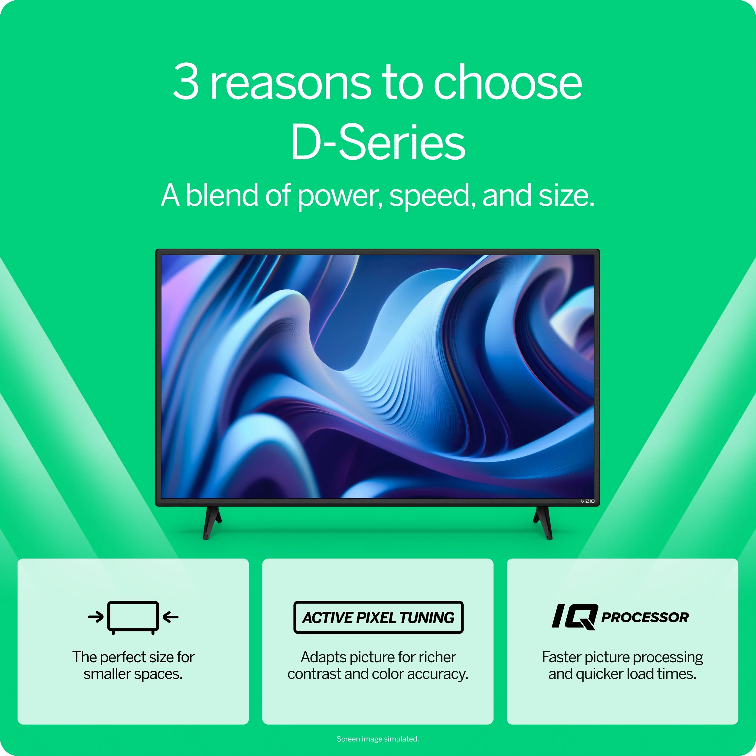 VIZIO 32" Class D-Series HD Smart TV D32h-J09