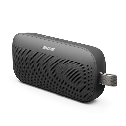 Bose SoundLink Flex Portable Bluetooth Speaker (2nd Gen), Portable Outdoor Speaker with Hi-Fi Audio, Up to 12 Hours Battery Life, Waterproof and Dustproof, Twilight Blue - Limited Edition Color