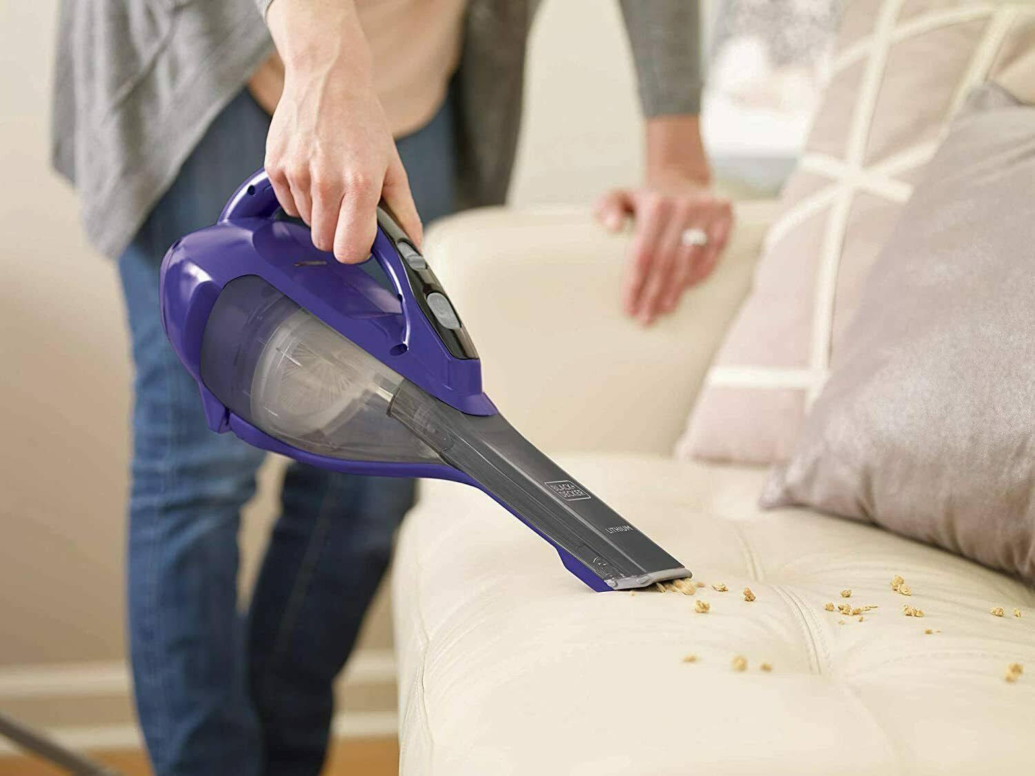 Black u0026 Decker Vacuum Cleaner Hand Battery of Lithium Action Cyclonic 2 Speed