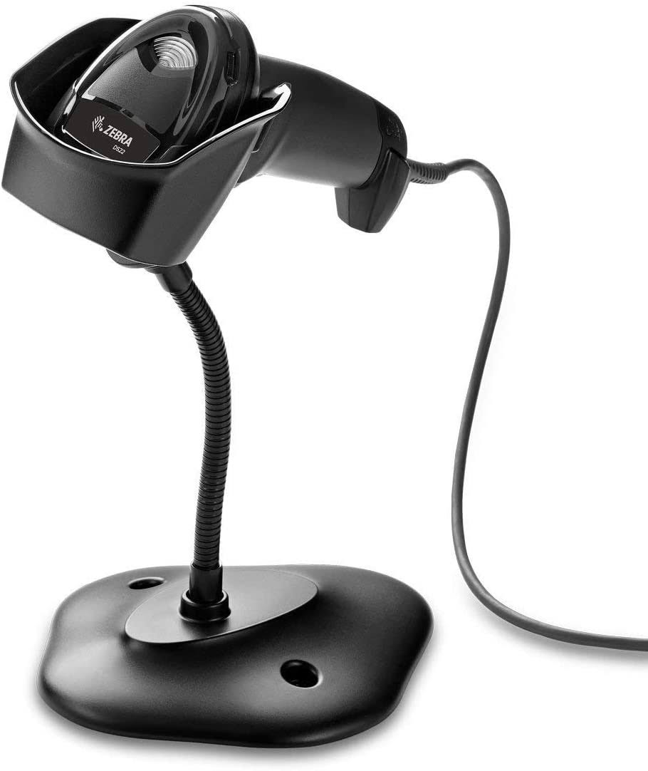 Zebra DS2208-SR 2D/1D Scanner with Stand