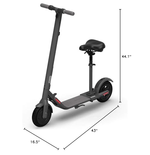 Segway SuperScooter GT3, 31 MPH w/ 45-Mile Long Range, 2400W Peak Motor, Dual Hydraulic Suspension, Self-Sealing Tires, Flash Charging Electric Scooter for Adults, UL 2272/2271 Certified, Gen3