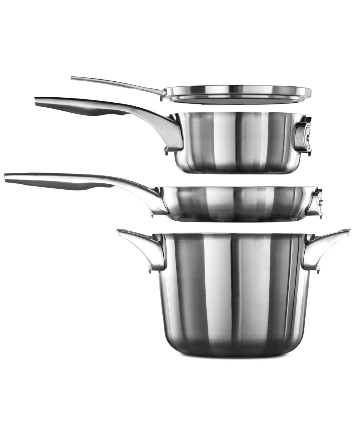 Calphalon Premier Space-Saving Stainless Steel 1.5-qt. Saucepan u0026 Lid