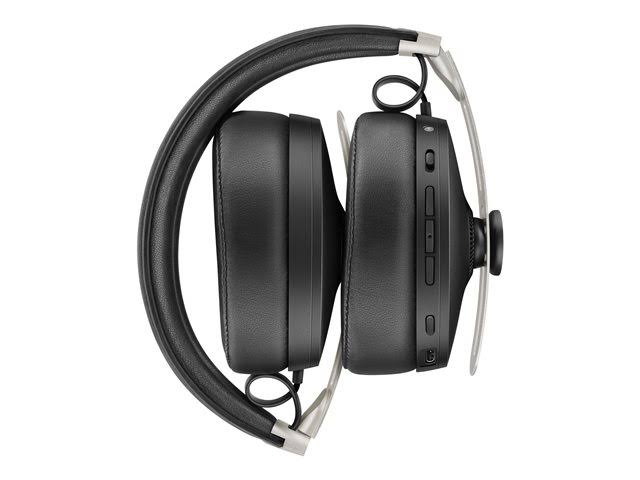 Sennheiser Momentum 3 Black Wireless Noise-Canceling Smart Headphones