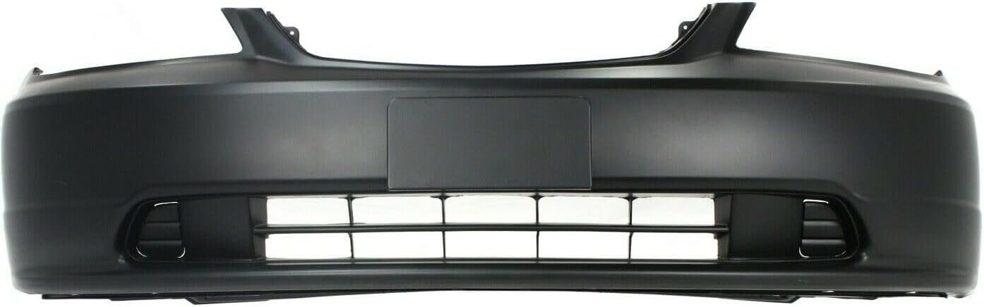 7pcs Front Steel/Plastic Bumper Cover Kit with Quarter Panel Without Molding Holes for Honda for Civic DX/EX//HX/LX 01-03 Primed Auto Body Repair-Part Name HO1241153 HO1066114