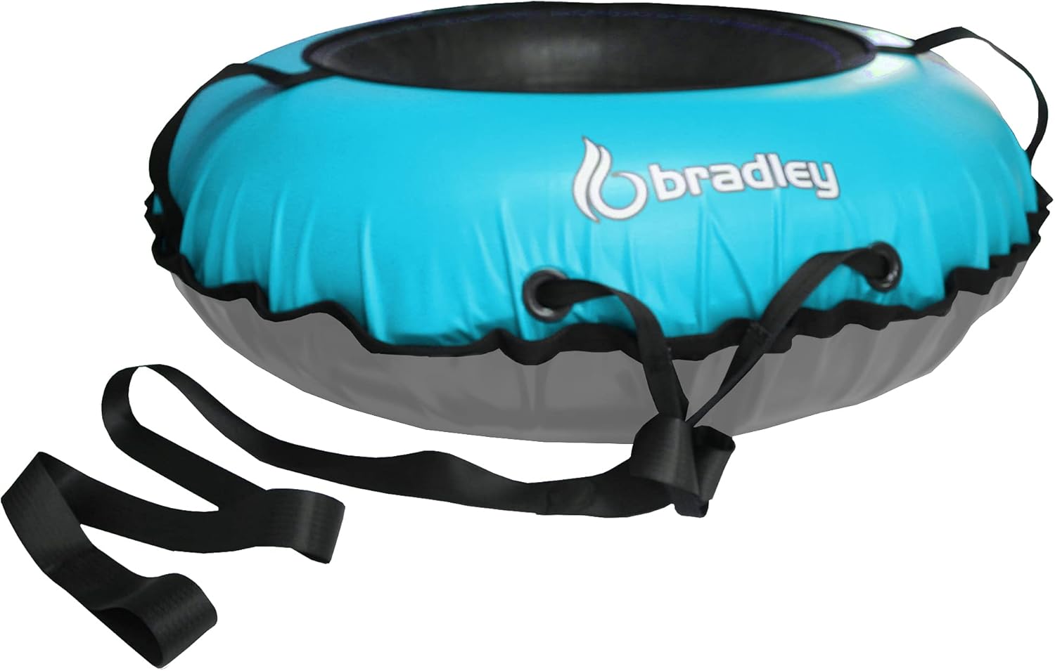 Bradley Snow Tubes with 50" Heavy Duty Cover | 2 Pack Inflatable Sledding Tubes