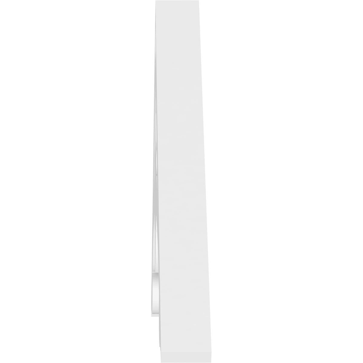 72x22W x 42x22H x 1x22P (14/12) Pitch Sellek Architectural Grade PVC Gable Pediment