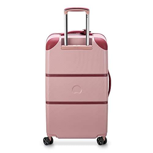 DELSEY PARIS Chatelet Air 2.0 Hardside Luggage with Spinner Wheels, Angora, Checked-Large 28 Inch