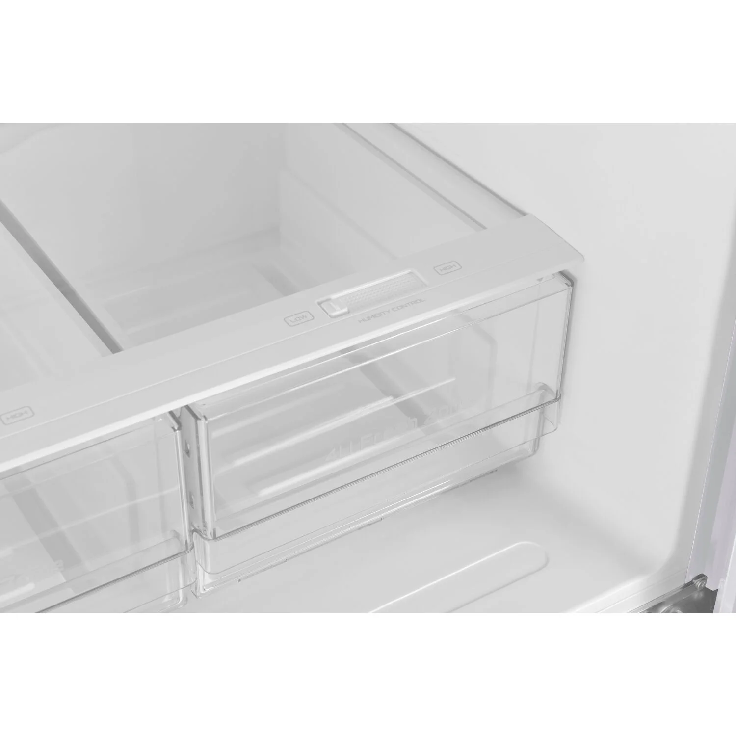 Galanz 16 cu. ft. 3-Door French Door Refrigerator, White, 28.35" Wide