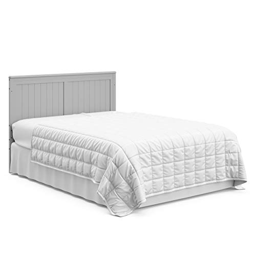 Graco Hadley 5-in-1 Convertible Crib with Drawer (White) – GREENGUARD Gold Certified, Crib with Drawer Combo, Full-Size Nursery Storage Drawer, Converts to Toddler Bed, Daybed