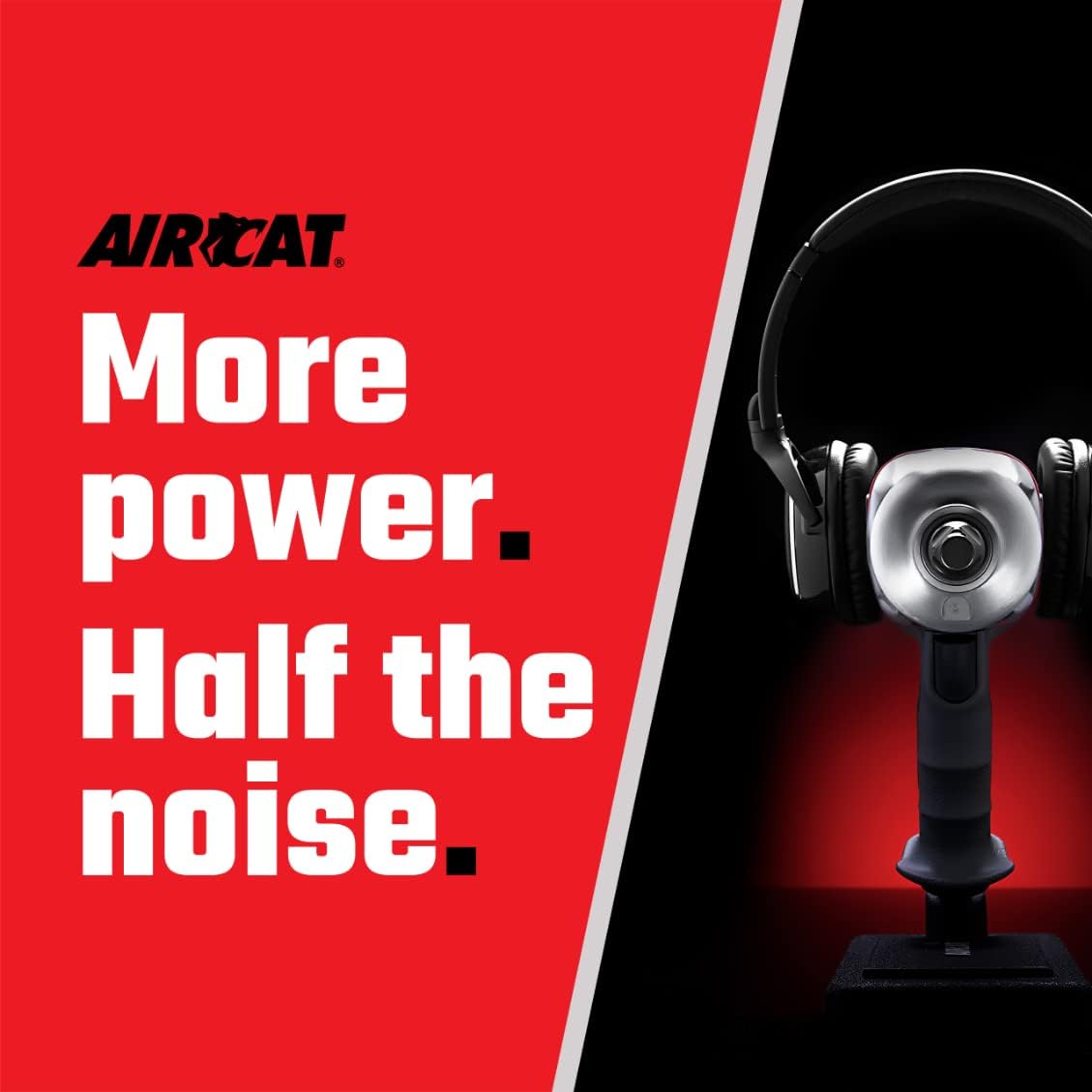 AIRCAT 808-22: 22.5 Inch Long Reach Ratchet 160 RPM, 65 ft-lbs Maximum Torque