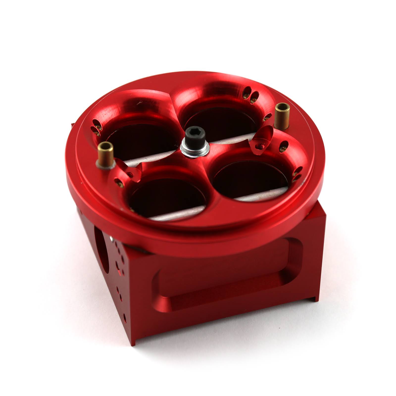 Speedmaster Billet Aluminum 4-Barrel Carburetor Main Body with Tubes, 4150 Double Pumper | Speedmaster PCE116-1006