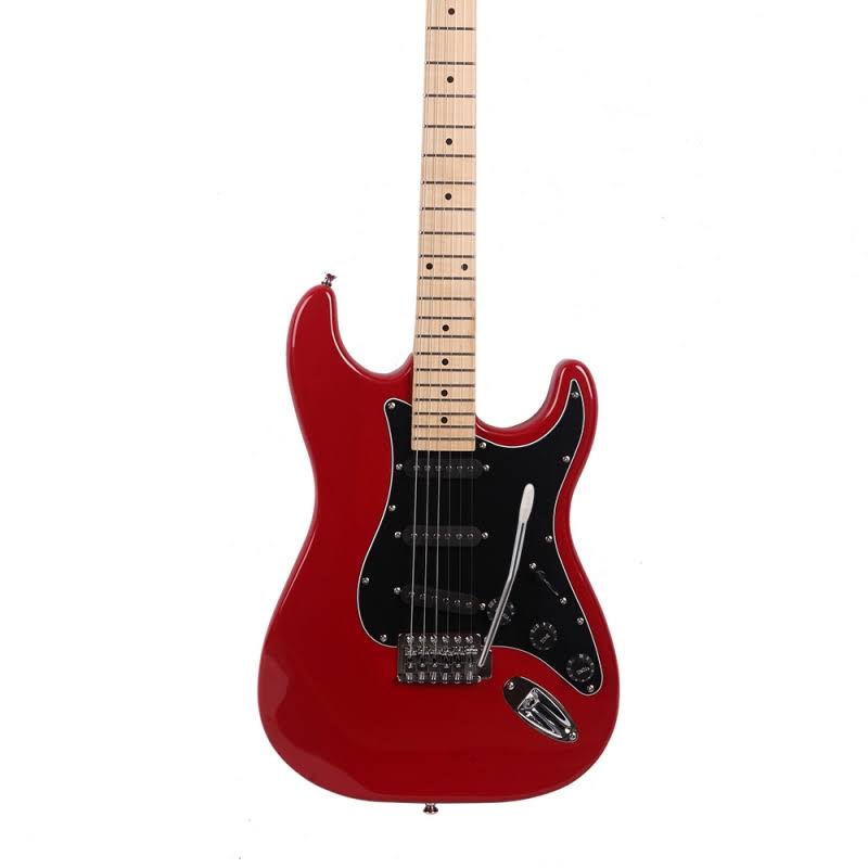 Glarry GST Electric Guitar Red