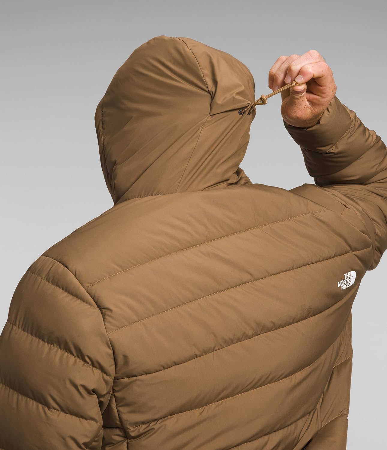 THE NORTH FACE Men's Aconcagua Insulated Hooded Jacket (Standard and Big Size), Utility Brown, 3X