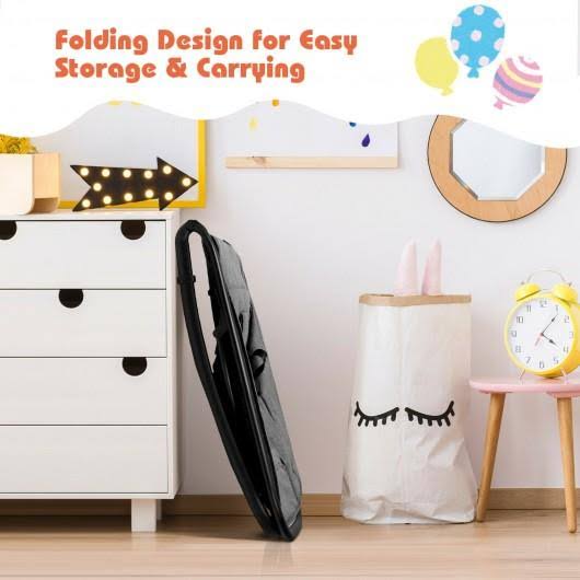 2-in-1 Adjustable Baby Bouncer and Rocker, Gray