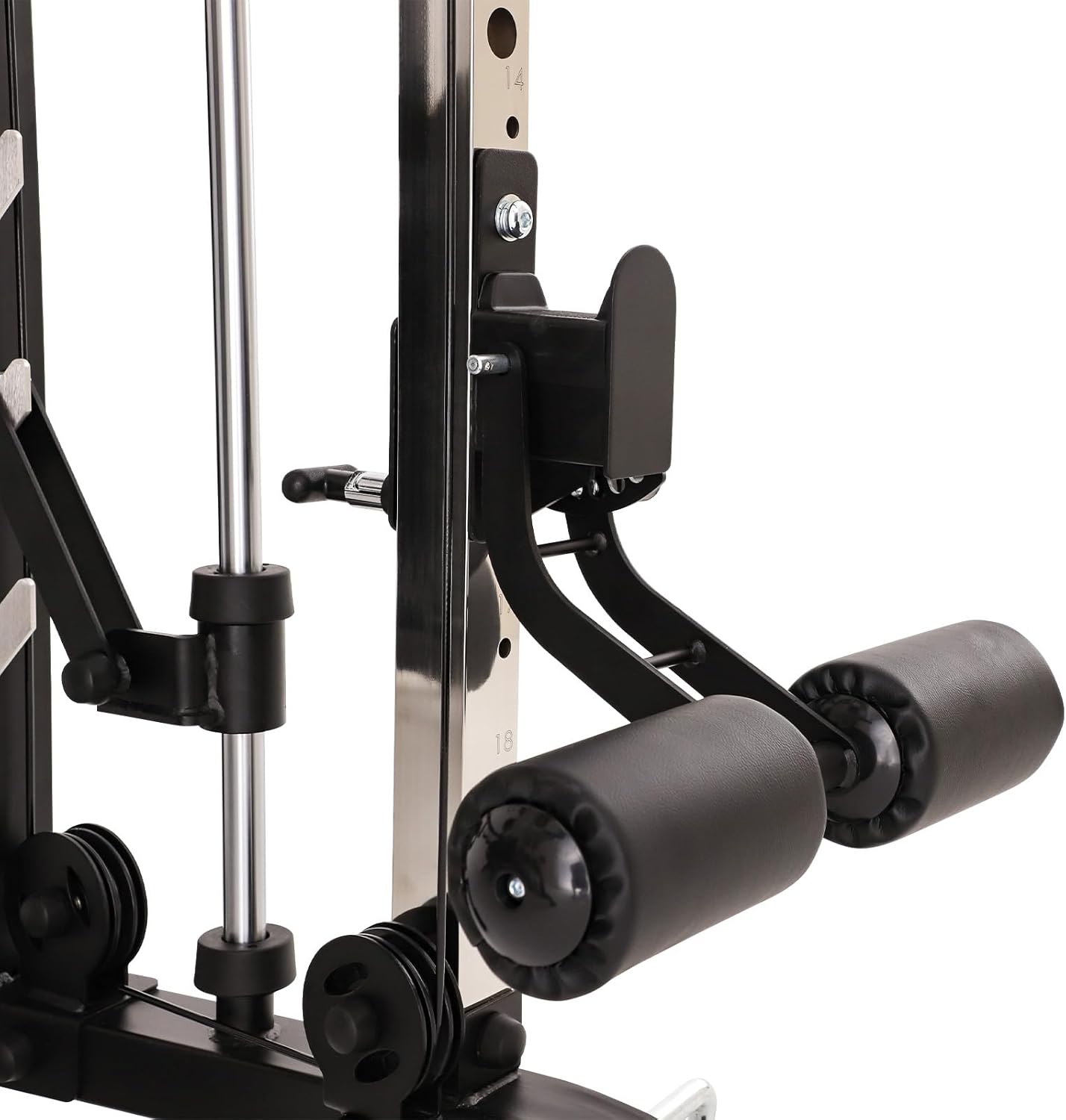 Altas Strength Smith Machine Light Commercial Home Gym Total Body Cage Workout Gym Equipment Tower Squat Rack with Pulley Ratio 2:1 Weight Lifting Machine Leg Press Strength Training M810