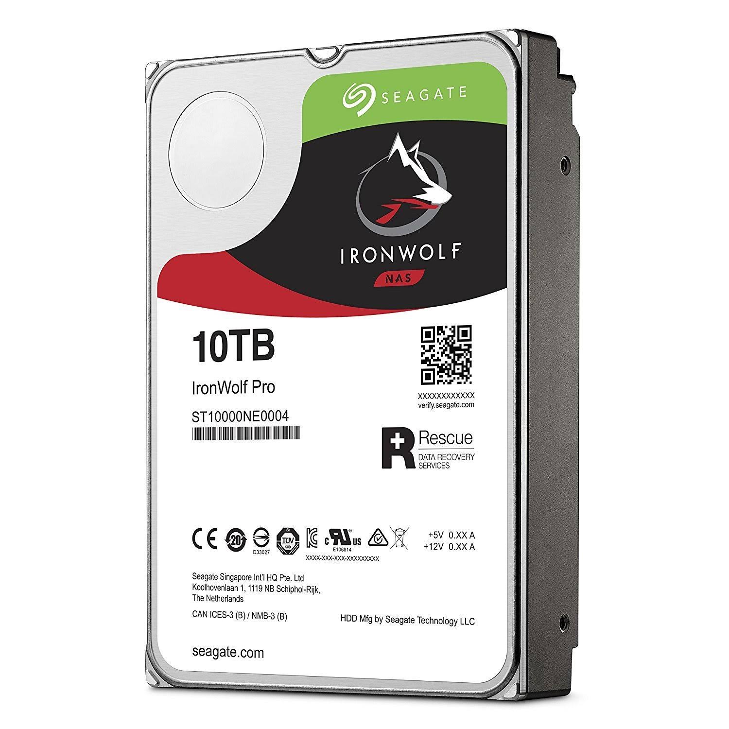 Seagate IronWolf 8 TB HDD - ST8000VN0022 - SATA 6Gb/s - 7,200 rpm